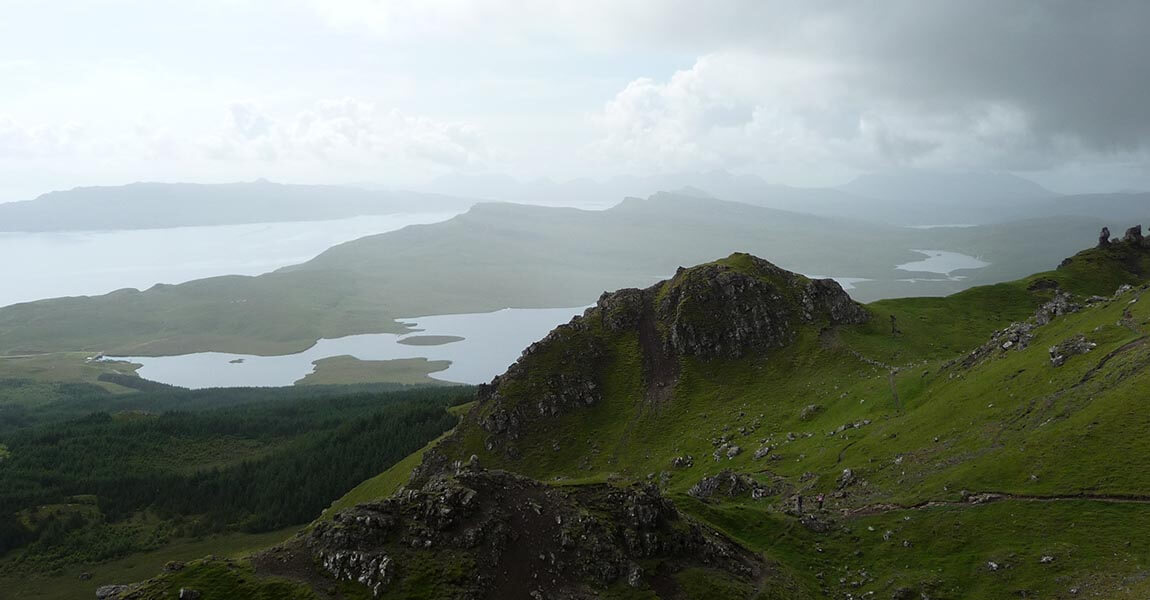 Isle of Skye - Aussicht vom Old Man of Storr